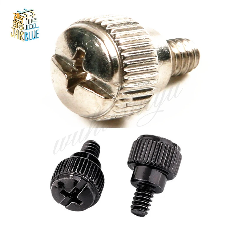 10Pcs 6#-32*5/6mm Thread Teeth Length 5mm Computer PC Case Cooling Fan Toolless Adjustment Screw Thumbscrews Thumb Screw M3.5
10Pcs 6#-32*5/6mm Thread Teeth Length 5mm Computer PC Case Cooling Fan Toolless Adjustment Screw Thumbscrews Thumb Screw M3.5
