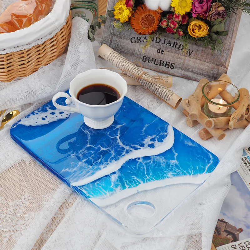 Crystal Mirror Mold Large Square Round Handle Tray Tea Plate Pad Handcrafted Silicone Table Resin Mold DIY Craft Mold
Crystal Mirror Mold Large Square Round Handle Tray Tea Plate Pad Handcrafted Silicone Table Resin Mold DIY Craft Mold