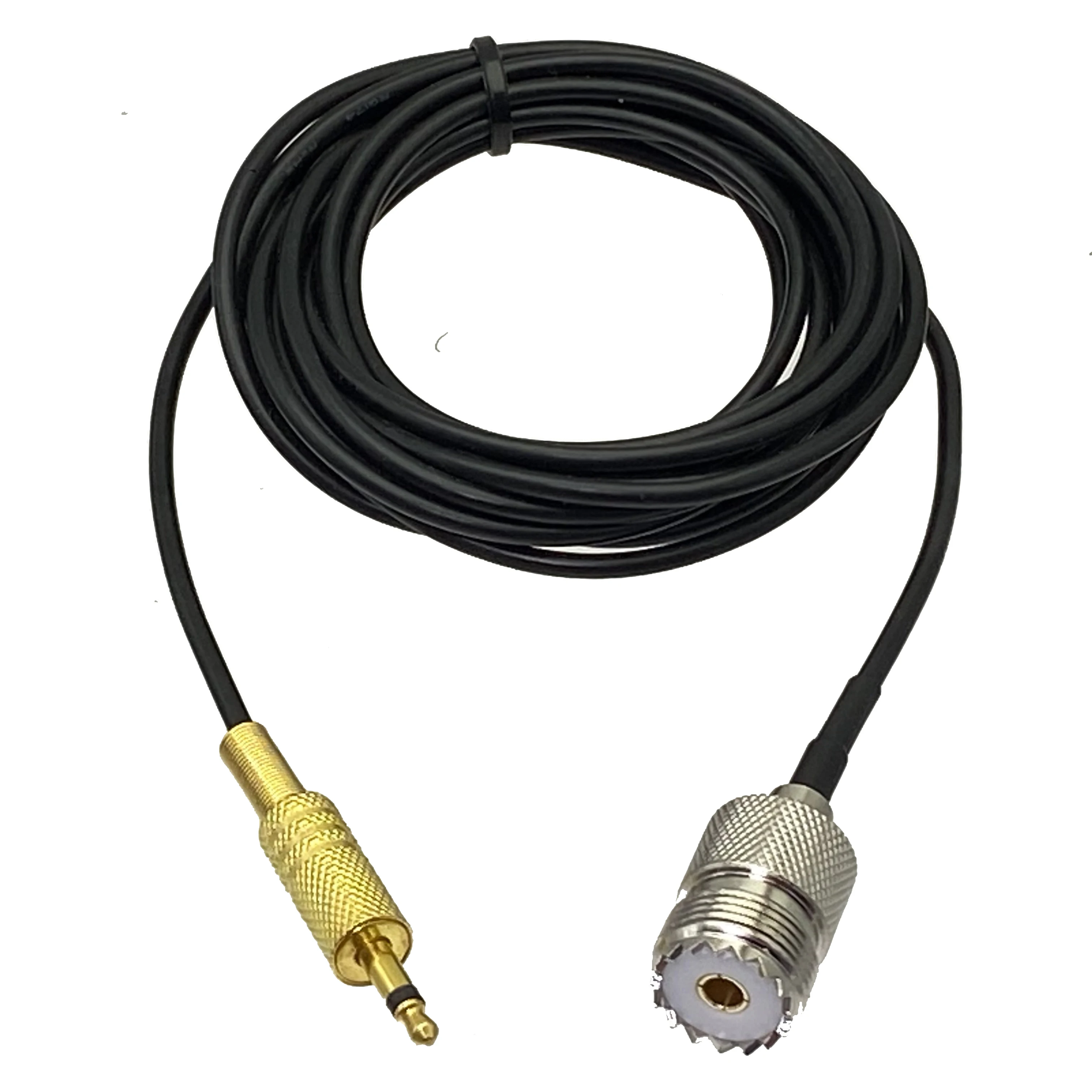 RG174 UHF SO239 Female Jack to 3.5mm 1/8" Mono TS Male plug Connector Crimp RF Coaxial Jumper Pigtail Cable Antenna 6inch~10M
RG174 UHF SO239 Female Jack to 3.5mm 1/8" Mono TS Male plug Connector Crimp RF Coaxial Jumper Pigtail Cable Antenna 6inch~10M