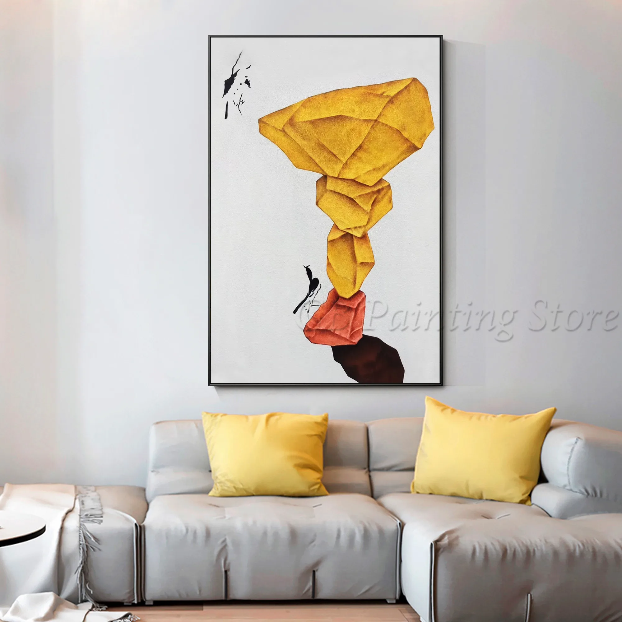 Modern Abstract Gold Art Birds Painting Acrylic Paintings On Canvas Original Yellow Extra Large Wall Art Wall Art
Modern Abstract Gold Art Birds Painting Acrylic Paintings On Canvas Original Yellow Extra Large Wall Art Wall Art