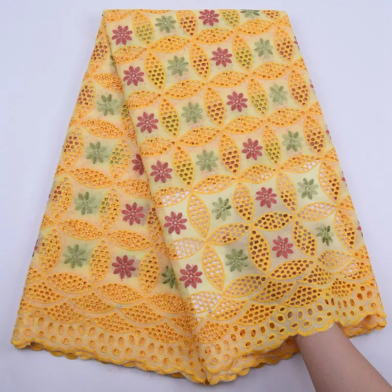 New Style Yellow Swiss Voile Lace In Switzerland Round Embroidered Nigerian African Cotton Dry Lace Fabric For Daily Wear S1775
New Style Yellow Swiss Voile Lace In Switzerland Round Embroidered Nigerian African Cotton Dry Lace Fabric For Daily Wear S1775