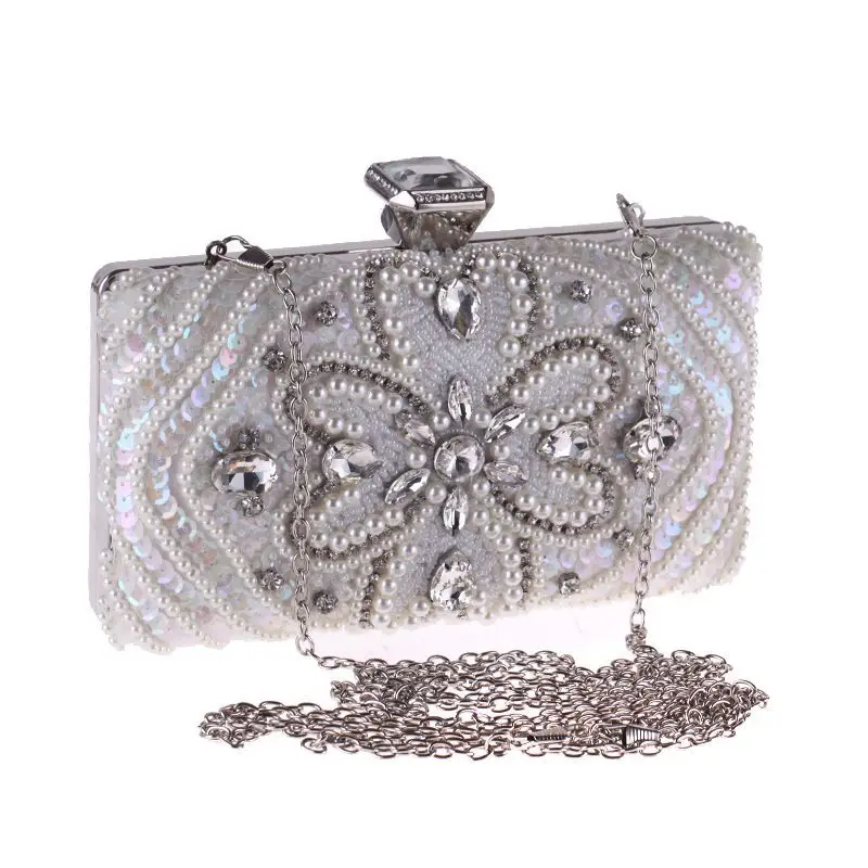 Ladies Fashion Beaded Clutch Bag Black White Diamond Evening Dinner Bags Luxury Designer Handbags Wallet Women For Party Wedding
Ladies Fashion Beaded Clutch Bag Black White Diamond Evening Dinner Bags Luxury Designer Handbags Wallet Women For Party Wedding