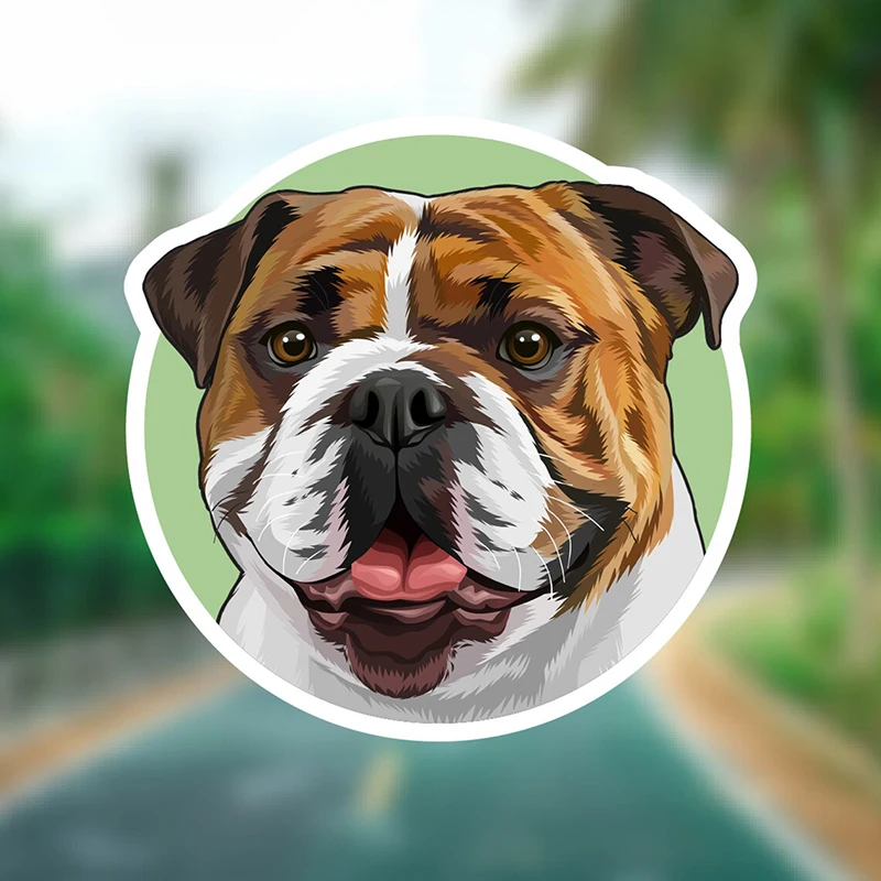 32824 # English Bulldog Dog 13 cm/17 cm Self-adhesive Decal Car Sticker Waterproof Auto Decors on Bumper Rear Window Laptop
32824 # English Bulldog Dog 13 cm/17 cm Self-adhesive Decal Car Sticker Waterproof Auto Decors on Bumper Rear Window Laptop
