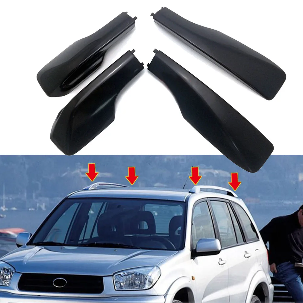4pcs Black Auto Roof Rack Rail End Cover Shell Replacement For Toyota RAV4 2001 2002 2003 2004 2005 RAV 4 Car Accessories
4pcs Black Auto Roof Rack Rail End Cover Shell Replacement For Toyota RAV4 2001 2002 2003 2004 2005 RAV 4 Car Accessories