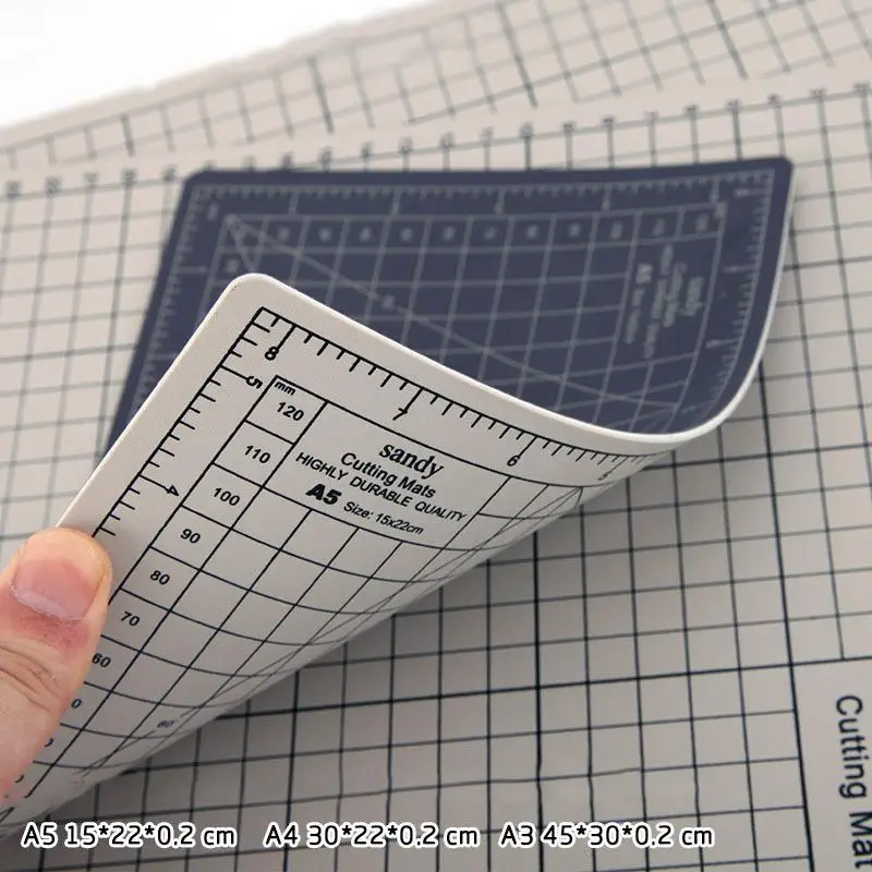 A3 Two-color Cutting Board Diy Manual Rubber Stamp Carving Pad Cutting Board Cutting Grid Pvc Grid Line Self-healing Cutting Pad
A3 Two-color Cutting Board Diy Manual Rubber Stamp Carving Pad Cutting Board Cutting Grid Pvc Grid Line Self-healing Cutting Pad