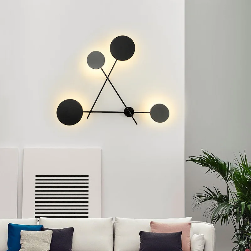 Nordic minimalist living room bedroom bedside lamp Led background wall lamp hotel bedroom restaurant cafe clothing store designe
Nordic minimalist living room bedroom bedside lamp Led background wall lamp hotel bedroom restaurant cafe clothing store designe