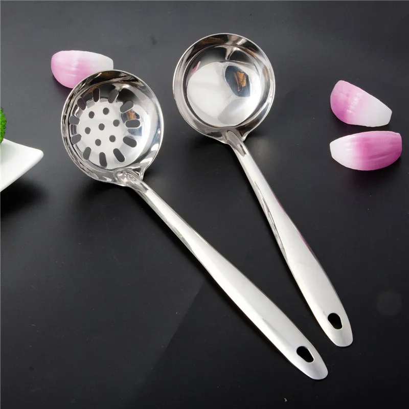 1Pcs Slotted Spoon Soup Ladle Stainless Steel Thickening Long Handle Soup Spoon Cooking Skimmer Kitchen Cooking Utensils
1Pcs Slotted Spoon Soup Ladle Stainless Steel Thickening Long Handle Soup Spoon Cooking Skimmer Kitchen Cooking Utensils