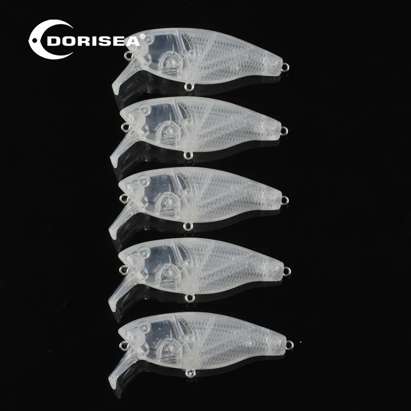 DORISEA 7.5cm 11.7g Unpainted Blank Hard Artificial Fishing Bait Lure Minnow Popper VIB Crankbait
DORISEA 7.5cm 11.7g Unpainted Blank Hard Artificial Fishing Bait Lure Minnow Popper VIB Crankbait