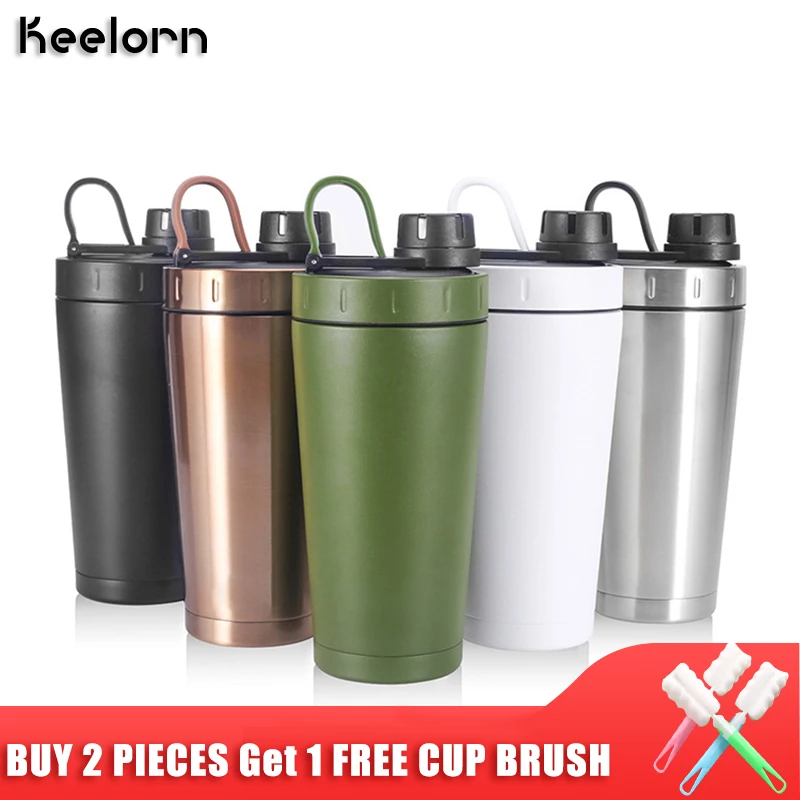 Keelorn New design double stainless steel vacuum flask 700ml mug coffee tea milk travel outdoor non-slip silicone cup thermos
Keelorn New design double stainless steel vacuum flask 700ml mug coffee tea milk travel outdoor non-slip silicone cup thermos