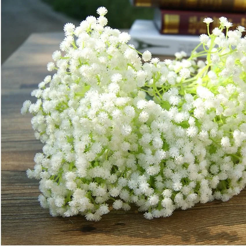 Gypsophila silk baby breath Artificial Fake Silk Flowers Plant Home Wedding Party Home Decoration Free Shipping
Gypsophila silk baby breath Artificial Fake Silk Flowers Plant Home Wedding Party Home Decoration Free Shipping
