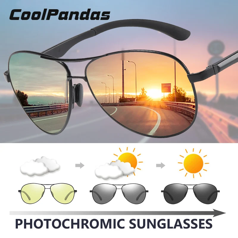 CoolPandas Pilot поляризационные солнцезащитные очки мужские фотохромные дневные ночные видения авиационные солнцезащитные очки женские хамелеон gafas de sol hombre
CoolPandas Pilot поляризационные солнцезащитные очки мужские фотохромные дневные ночные видения авиационные солнцезащитные очки женские хамелеон gafas de sol hombre