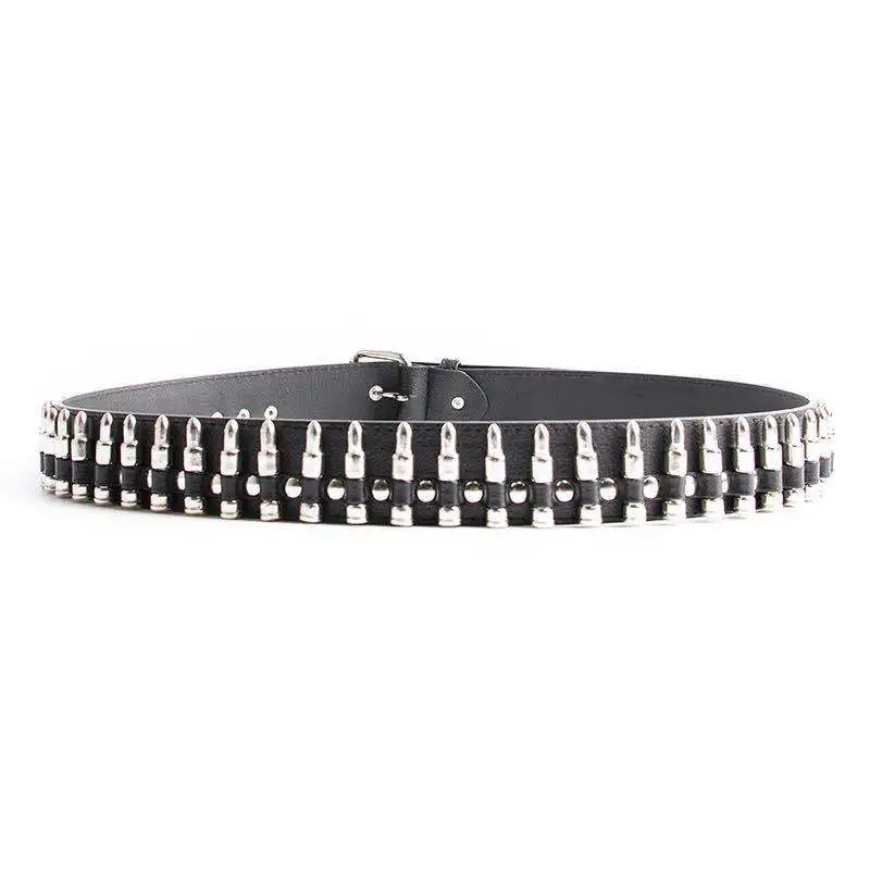 Idopy Men's Cool Punk Studded Genuine Leather Belt Black Party Cosplay Rivets Costume Real Leather Belt Waistband For Male
Idopy Men's Cool Punk Studded Genuine Leather Belt Black Party Cosplay Rivets Costume Real Leather Belt Waistband For Male