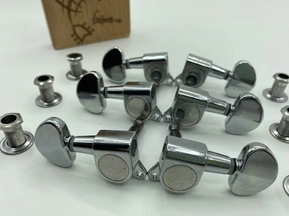 ibz electric guitar tuning pegs L3R3 Chrome made in korea acoustic machine head new and original
ibz electric guitar tuning pegs L3R3 Chrome made in korea acoustic machine head new and original