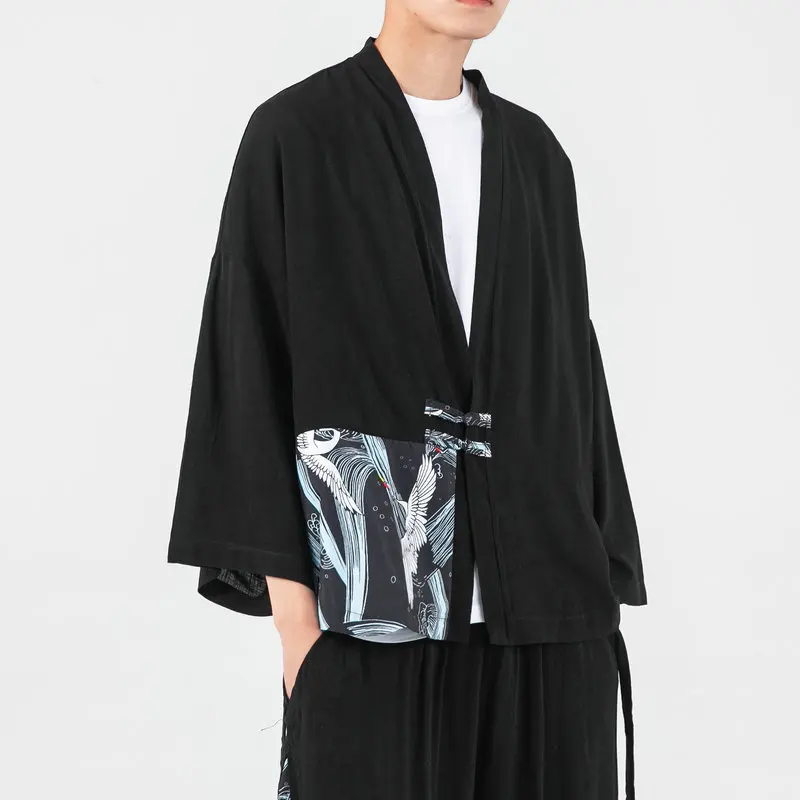 Summer Men’s Cotton Linen Harajuku Long Cardigan Outerwear Coats Men Streetwear Loose Male Jackets Casual Large Size 5XL
Summer Men’s Cotton Linen Harajuku Long Cardigan Outerwear Coats Men Streetwear Loose Male Jackets Casual Large Size 5XL