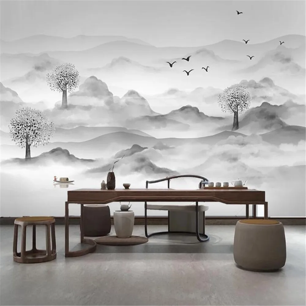 Milofi luxury classical ink landscape new Chinese style bedroom m living room TV background wall decoration painting
Milofi luxury classical ink landscape new Chinese style bedroom m living room TV background wall decoration painting