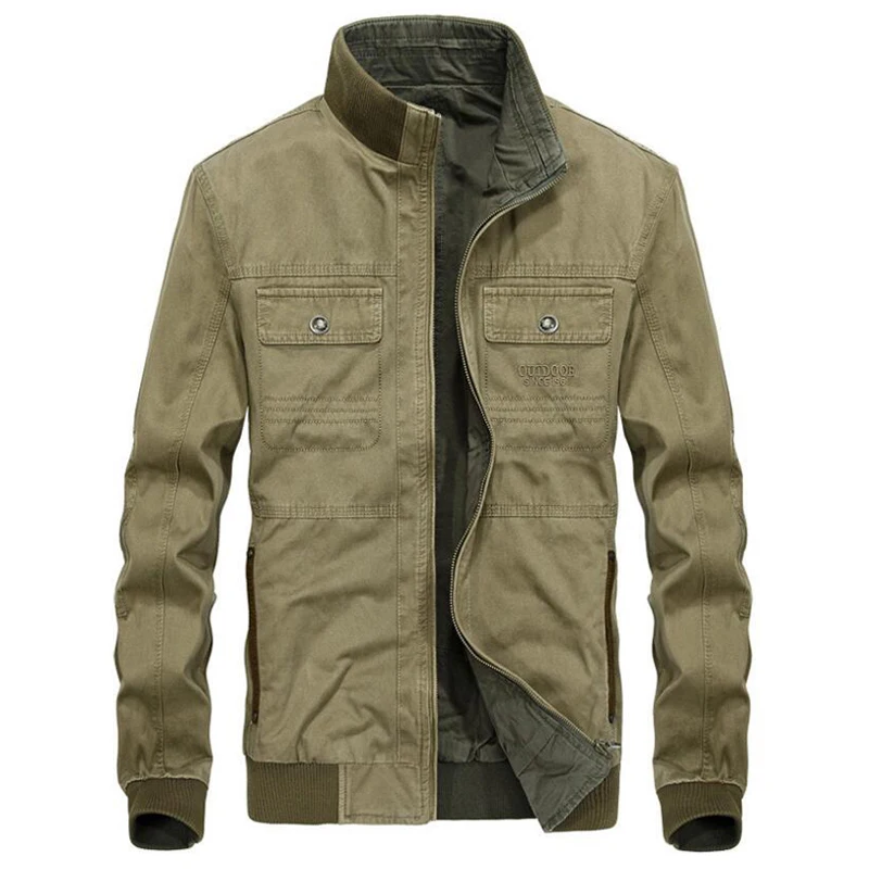 Autumn Winter Jacket Men Double Sides Wear Men Jackets Coats Windbreaker Military Jacket Coat Male Stand Collar Outerwear M-XXXL
Autumn Winter Jacket Men Double Sides Wear Men Jackets Coats Windbreaker Military Jacket Coat Male Stand Collar Outerwear M-XXXL
