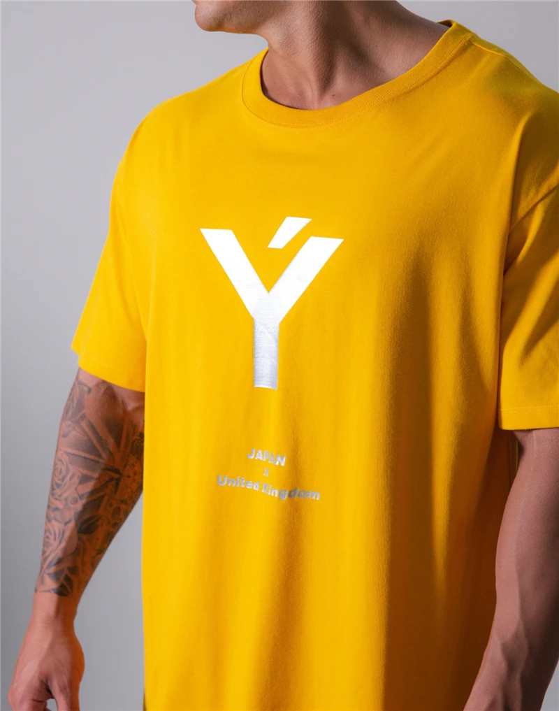 Mens Fitness T-shirt Gym Bodybuilding Workout Loose Short Sleeve Cotton T Shirt Summer Male Running Sports Men Tees Tops
Mens Fitness T-shirt Gym Bodybuilding Workout Loose Short Sleeve Cotton T Shirt Summer Male Running Sports Men Tees Tops