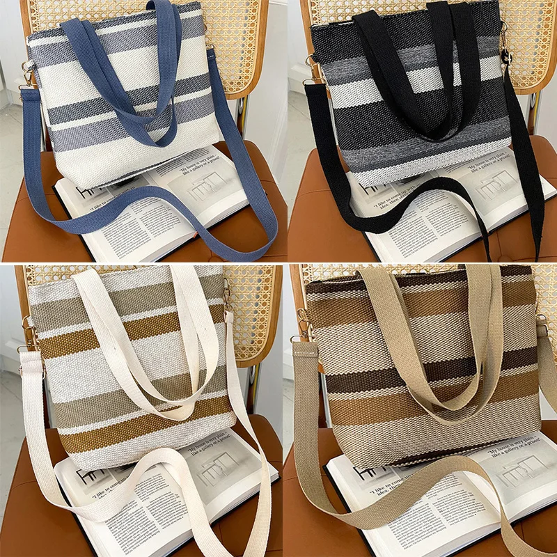 DHL30pcs Messenger Bags Women Canvas Stripes Prints Large Capacity Sport Shoulder Bag
DHL30pcs Messenger Bags Women Canvas Stripes Prints Large Capacity Sport Shoulder Bag