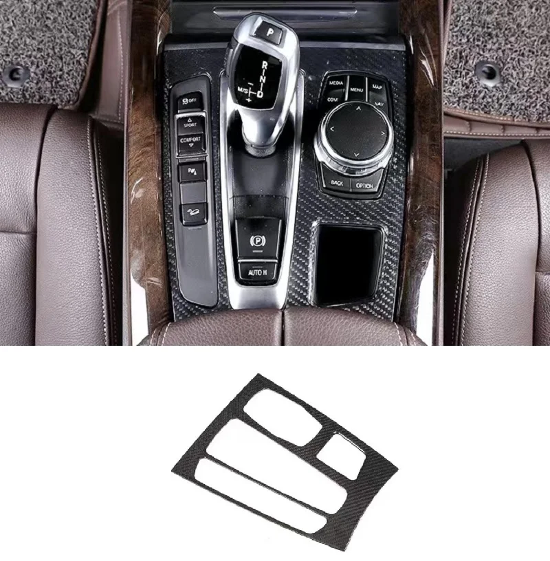 Dry Carbon Fiber Car Interior Console Gear Shift Panel Trim Sticker Accessories Fit For BMW X5 X6 F15 2014-2018
Dry Carbon Fiber Car Interior Console Gear Shift Panel Trim Sticker Accessories Fit For BMW X5 X6 F15 2014-2018