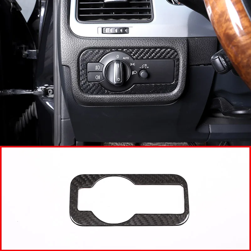 For Volkswagen Touareg 2011-2018 Real Carbon Fiber Material Car Headlight Switch Frame Trim For Left Hand Drive Accessories
For Volkswagen Touareg 2011-2018 Real Carbon Fiber Material Car Headlight Switch Frame Trim For Left Hand Drive Accessories