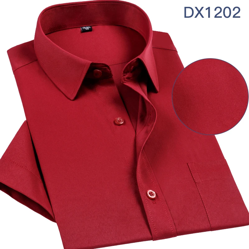 2021 New Men Shirt 40% Cotton Short Sleeve Solid Color Work Cloth Business Summer Thin Fabric Classic White Red Yellow DA498
2021 New Men Shirt 40% Cotton Short Sleeve Solid Color Work Cloth Business Summer Thin Fabric Classic White Red Yellow DA498