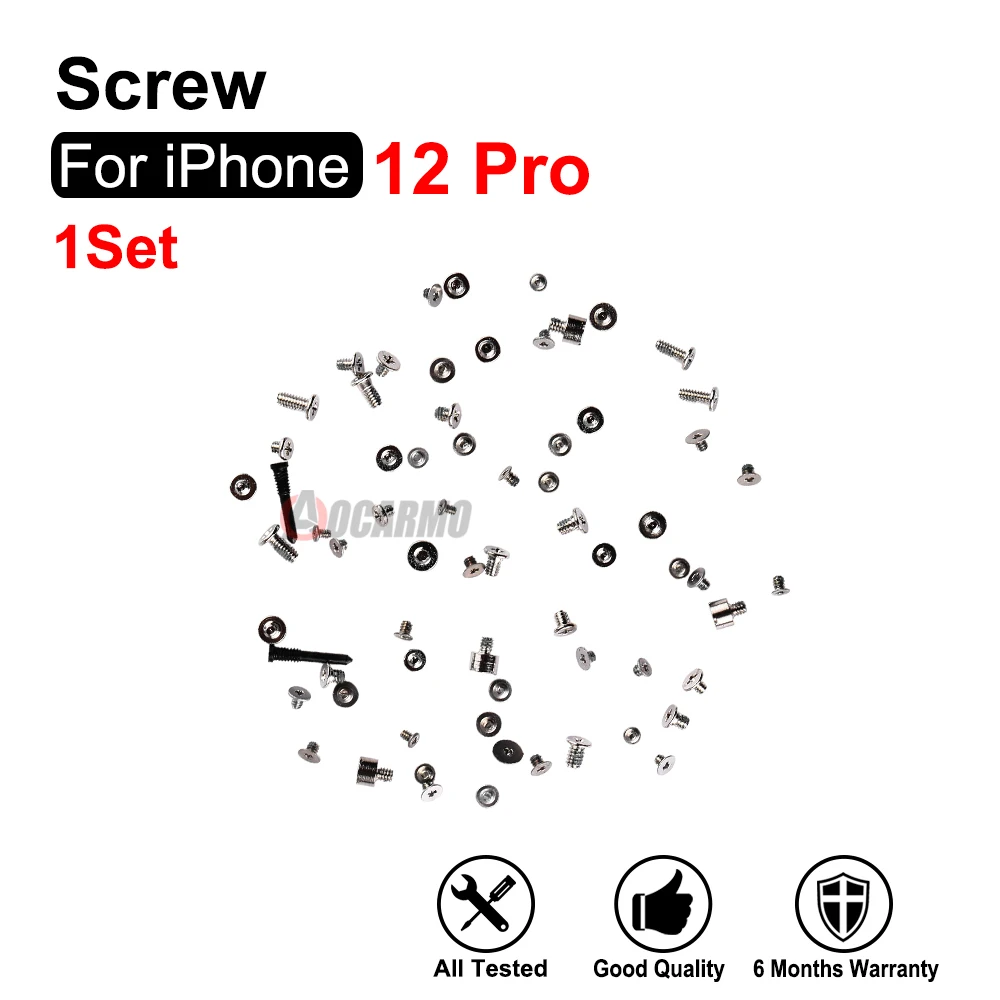 Полный набор винтов для iPhone 12 Pro средняя Нижняя рамка внутри материнской платы запасные части
Полный набор винтов для iPhone 12 Pro средняя Нижняя рамка внутри материнской платы запасные части
