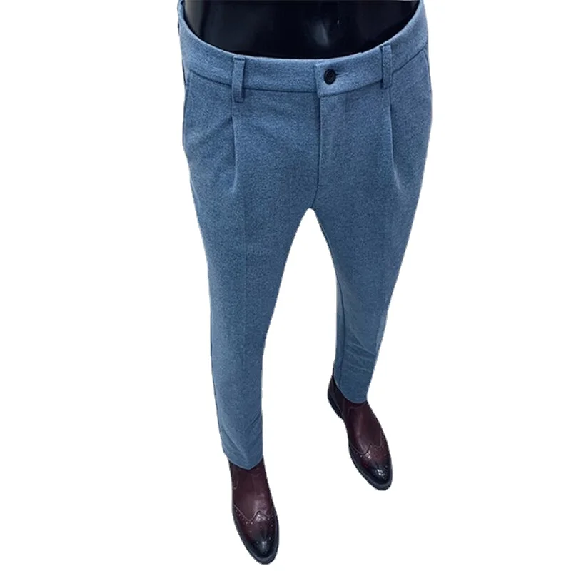 Brand clothing Men's Plus Suit Trousers Autumn and Winter New Slim Foot Pants Business Formal Pants Fashion Casual Trousers 36
Brand clothing Men's Plus Suit Trousers Autumn and Winter New Slim Foot Pants Business Formal Pants Fashion Casual Trousers 36