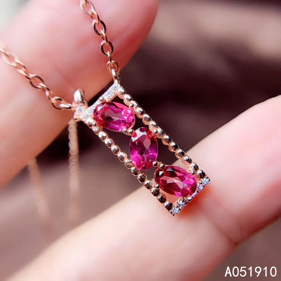 KJJEAXCMY boutique jewelry 925 sterling silver inlaid Natural pink Topaz pendant Female supports detection fashion
KJJEAXCMY boutique jewelry 925 sterling silver inlaid Natural pink Topaz pendant Female supports detection fashion