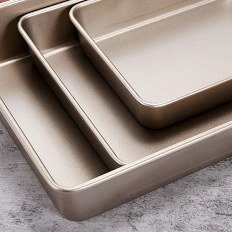 Rectangular Baking Tray Nonstick Carbon Steel Baking Pan Cake Baking Pan Cake Tools Baking Tools Drop Shipping
Rectangular Baking Tray Nonstick Carbon Steel Baking Pan Cake Baking Pan Cake Tools Baking Tools Drop Shipping