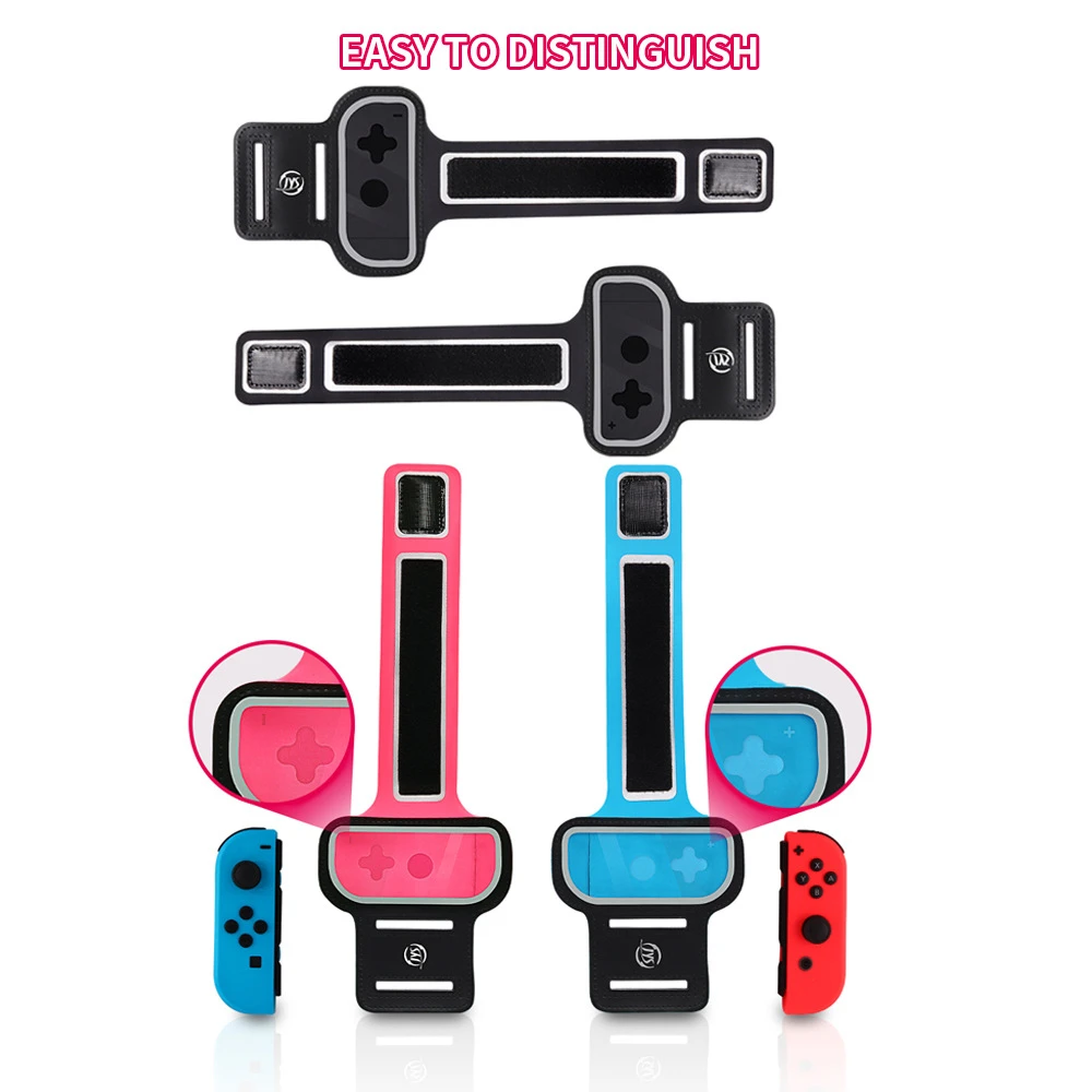 Регулируемый игровой браслет, эластичный ремешок для контроллера NS Switch, наручный танцевальный браслет для Switch Dance, 2 шт.
Регулируемый игровой браслет, эластичный ремешок для контроллера NS Switch, наручный танцевальный браслет для Switch Dance, 2 шт.