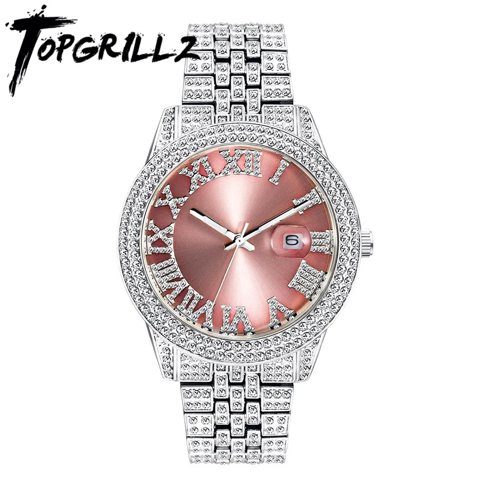 TOPGRILLZ 2021 Luxury Watch High Quality Top Brand Luxury Rhinestones Bracelet Stainless Steel Quartz Wristwatch Business Clock
TOPGRILLZ 2021 Luxury Watch High Quality Top Brand Luxury Rhinestones Bracelet Stainless Steel Quartz Wristwatch Business Clock