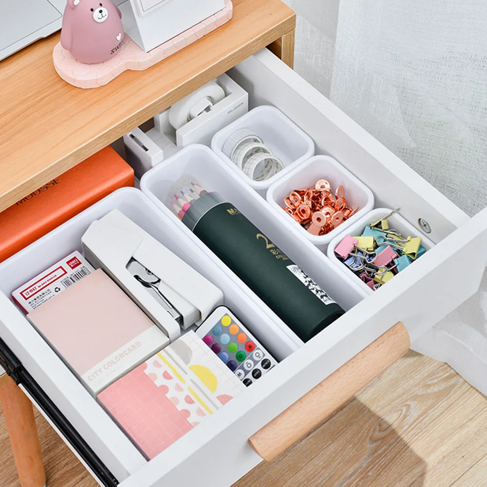 Sundries Jewellery Holder 8pc/set Kitchen Bathroom Storage Trays Make Up Organizer Box Closet Cover Storage Drawer Storage Box
Sundries Jewellery Holder 8pc/set Kitchen Bathroom Storage Trays Make Up Organizer Box Closet Cover Storage Drawer Storage Box
