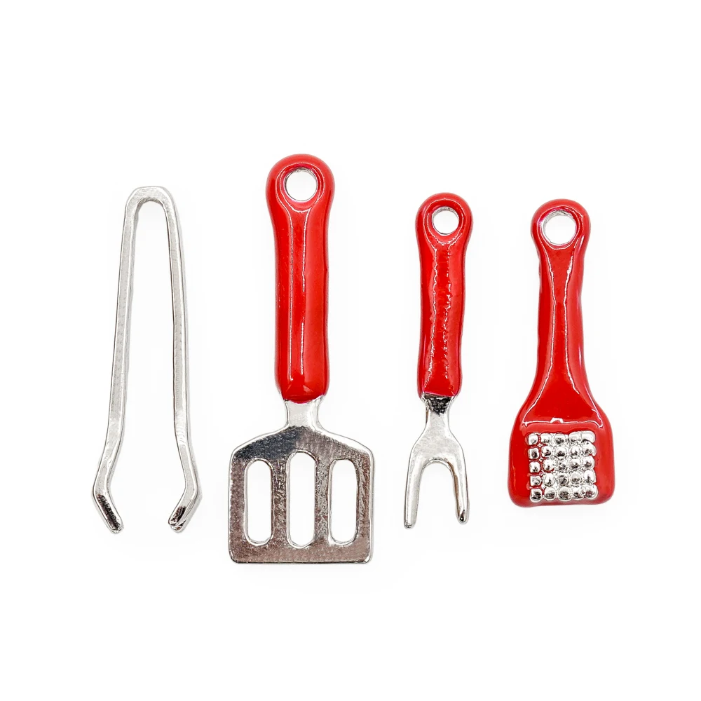Odoria 1:12 Miniature BBQ Tools Red Folder Spatula Meat Mallet Fork Metal Set Cookware Kitchen Dollhouse Accessories Decor
Odoria 1:12 Miniature BBQ Tools Red Folder Spatula Meat Mallet Fork Metal Set Cookware Kitchen Dollhouse Accessories Decor