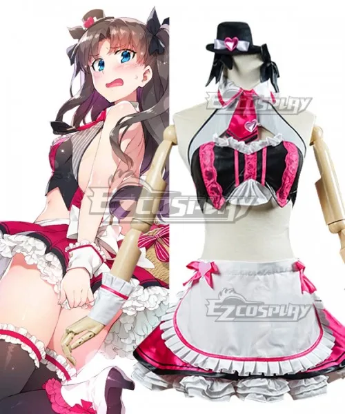 Fate Grand Order Valentine's Day Rin Tohsaka Chocolate Maid Dress Lolita Halloween Gift Women Party Dress Cosplay Costume E001
Fate Grand Order Valentine's Day Rin Tohsaka Chocolate Maid Dress Lolita Halloween Gift Women Party Dress Cosplay Costume E001