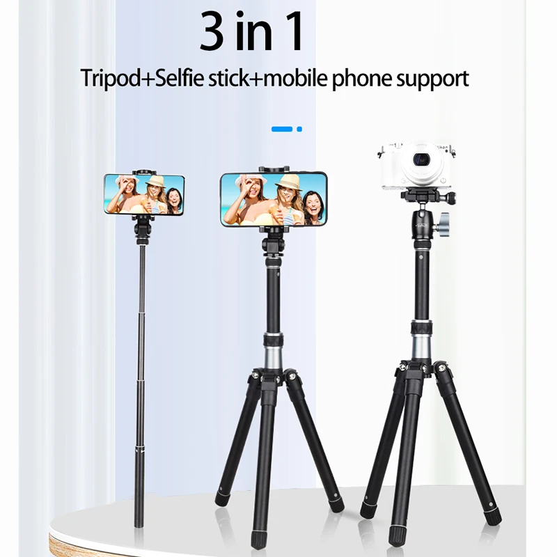 New Mini Tripod Q160D Portable Travel Aluminium Camera Light weight Tripod Accessories Stand with Pan Head for Cell Phone DSLR
New Mini Tripod Q160D Portable Travel Aluminium Camera Light weight Tripod Accessories Stand with Pan Head for Cell Phone DSLR