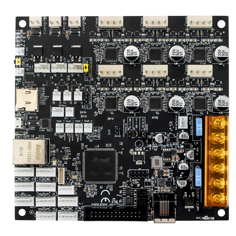 Материнская плата Duet 3 6HC 32 бит, электронная плата Duet 3, обеспечивающая Ethernet-подключение для 3D принтеров, станков с ЧПУ
Материнская плата Duet 3 6HC 32 бит, электронная плата Duet 3, обеспечивающая Ethernet-подключение для 3D принтеров, станков с ЧПУ