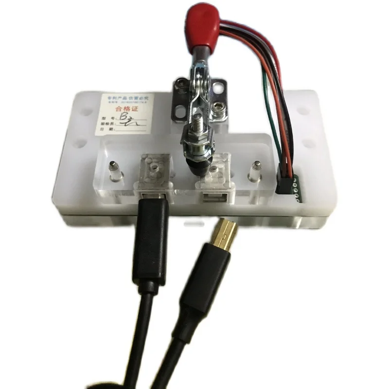 USB2.0 B Male 2 Bit Test Fixture Data Line Printing Line Test Fixture Wire Tester Fixture
USB2.0 B Male 2 Bit Test Fixture Data Line Printing Line Test Fixture Wire Tester Fixture