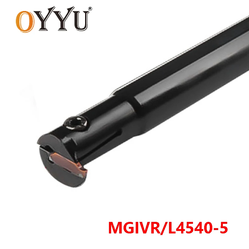 OYYU MGIVR 4540 MGIVR4540-5 MGIVL4540-5 External Lathe Tool Holder Slotting Turning Arbor CNC Cutter Shank use MGMN
OYYU MGIVR 4540 MGIVR4540-5 MGIVL4540-5 External Lathe Tool Holder Slotting Turning Arbor CNC Cutter Shank use MGMN