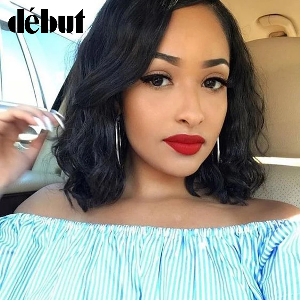 Debut Lace Frontal Curly Human Hair Wig Brazilian Wet And Wavy Curl Short Bob Remy Lace Part Wigs For Women Cheap Black Wigs
Debut Lace Frontal Curly Human Hair Wig Brazilian Wet And Wavy Curl Short Bob Remy Lace Part Wigs For Women Cheap Black Wigs