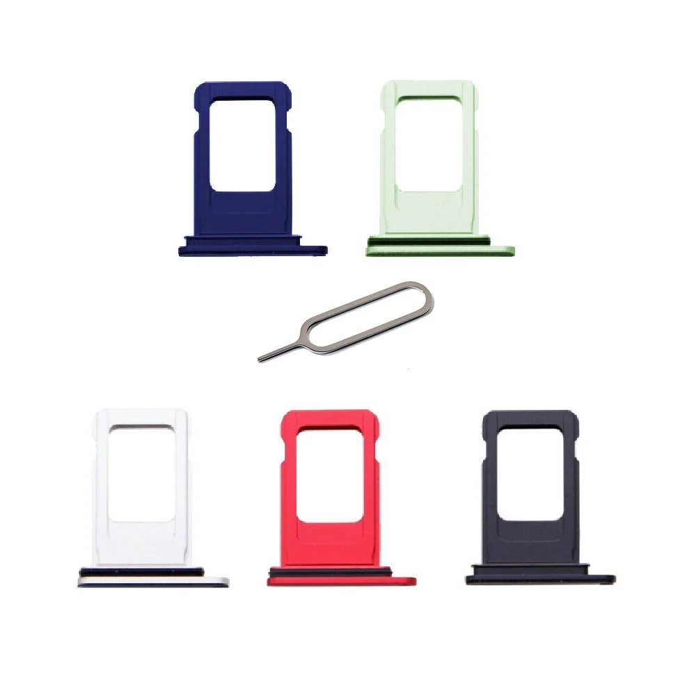 10Pcs/lot For Apple iphone 12 Single SIM Card Tray Sim Card Holder With Free Eject Pin Silver Black Blue Red Green Purple Color
10Pcs/lot For Apple iphone 12 Single SIM Card Tray Sim Card Holder With Free Eject Pin Silver Black Blue Red Green Purple Color