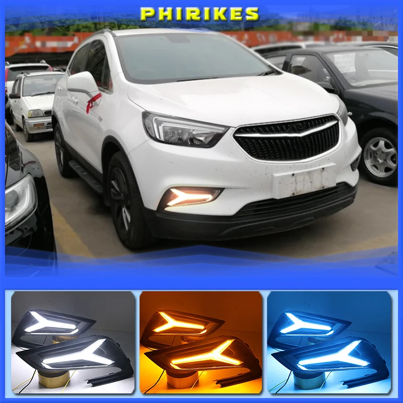 2PCS For Buick Encore 2016 2017 2018 Front LED Daytime Running Light Driving DRL Fog Light fog lamp
2PCS For Buick Encore 2016 2017 2018 Front LED Daytime Running Light Driving DRL Fog Light fog lamp