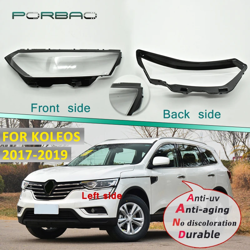 Car Front Headlight Headlamp Clear Glasses Lens Cover for Koleos Transparent Shell 2019 2018 2017 Replacement Parts Lampshade
Car Front Headlight Headlamp Clear Glasses Lens Cover for Koleos Transparent Shell 2019 2018 2017 Replacement Parts Lampshade