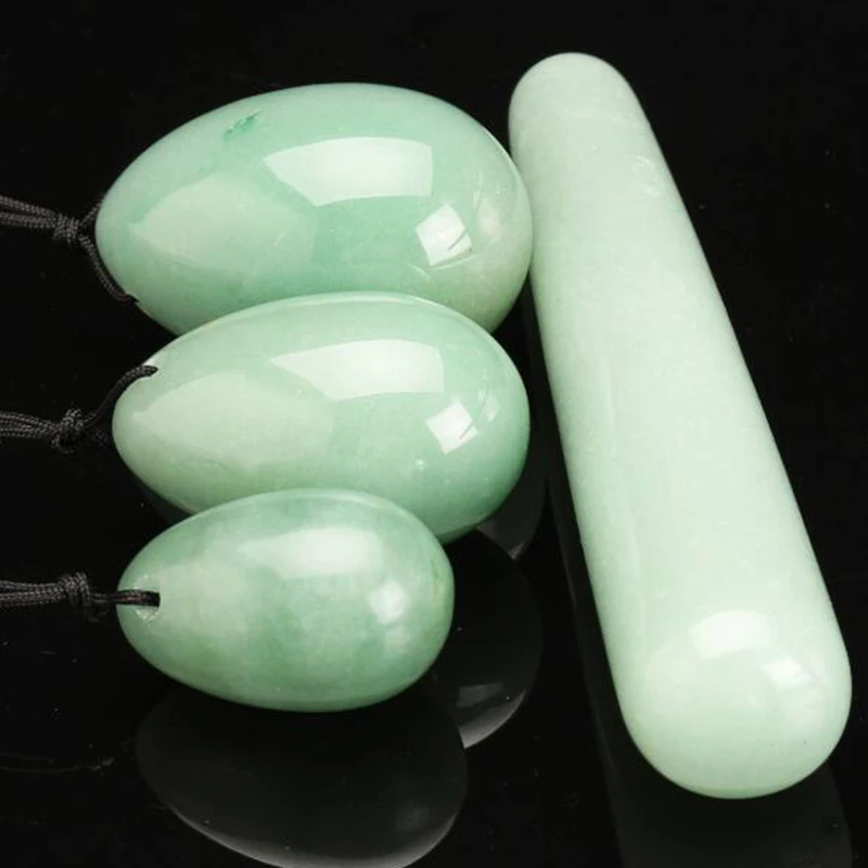 4 Pcs /set Green Aventurine Quartz Yoni Egg Kegel Exercise Massage Stick Crystal Jade Massage Tool
4 Pcs /set Green Aventurine Quartz Yoni Egg Kegel Exercise Massage Stick Crystal Jade Massage Tool