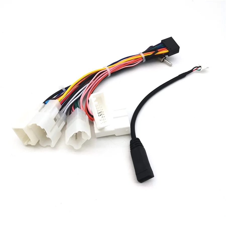 16 PIN Power Wiring Harness Connector Adapter Android Car Stereo Cable Harness with USB Cable for Toyota Stereo Radio Receiver
16 PIN Power Wiring Harness Connector Adapter Android Car Stereo Cable Harness with USB Cable for Toyota Stereo Radio Receiver