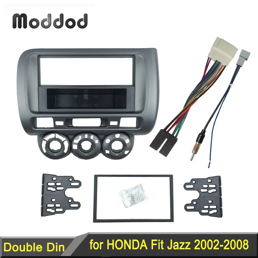 Radio Fascia for Honda Jazz City One Double Din DVD Stereo CD Panel Mount Installation Trim Kit Frame Bezel
Radio Fascia for Honda Jazz City One Double Din DVD Stereo CD Panel Mount Installation Trim Kit Frame Bezel