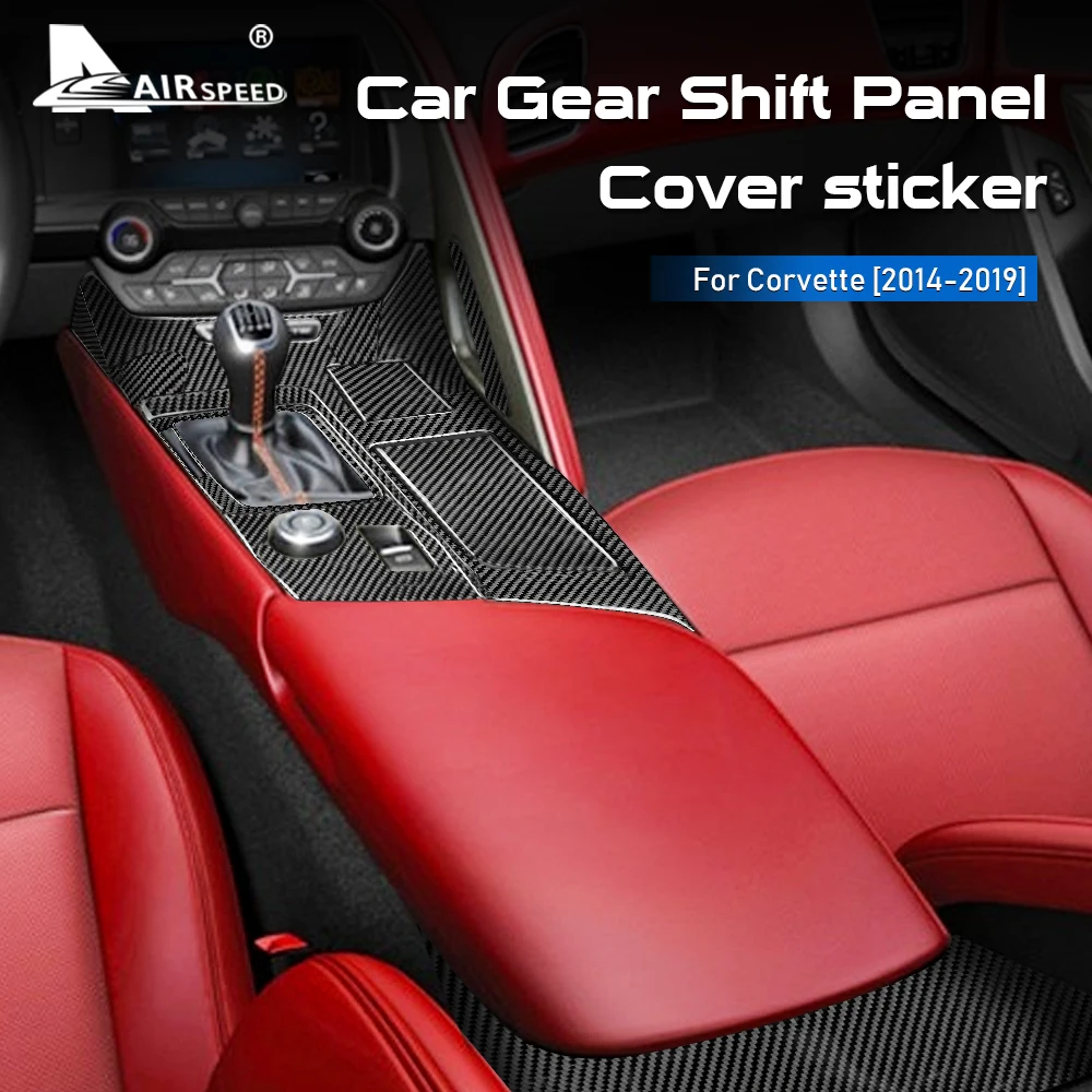 AIRSPEED Carbon Fiber for Chevrolet Corvette 2014 2015 2016 2017 2018 2019 Accessories Car Gear Shift Panel Covers Trim Stickers
AIRSPEED Carbon Fiber for Chevrolet Corvette 2014 2015 2016 2017 2018 2019 Accessories Car Gear Shift Panel Covers Trim Stickers