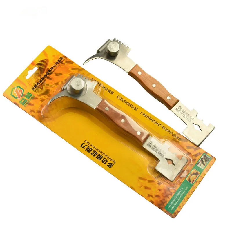 New Beekeeping Tools Scraper Multifunctional Thickened Stainless Steel Wooden Handle King Plate Nest Frame Cleaning Bee Hive
New Beekeeping Tools Scraper Multifunctional Thickened Stainless Steel Wooden Handle King Plate Nest Frame Cleaning Bee Hive