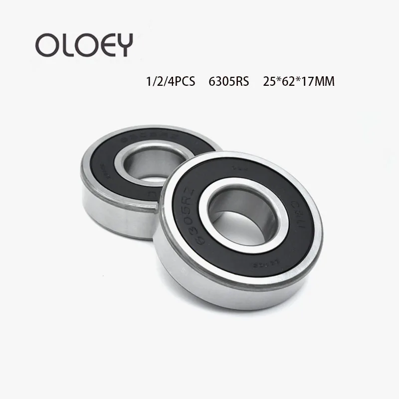 High Speed Deep GrooveBall Bearing 6305RS 25*62*17 2RS Rubber Sealed Bearing Steel Miniature Bearing Metal Excellent
High Speed Deep GrooveBall Bearing 6305RS 25*62*17 2RS Rubber Sealed Bearing Steel Miniature Bearing Metal Excellent
