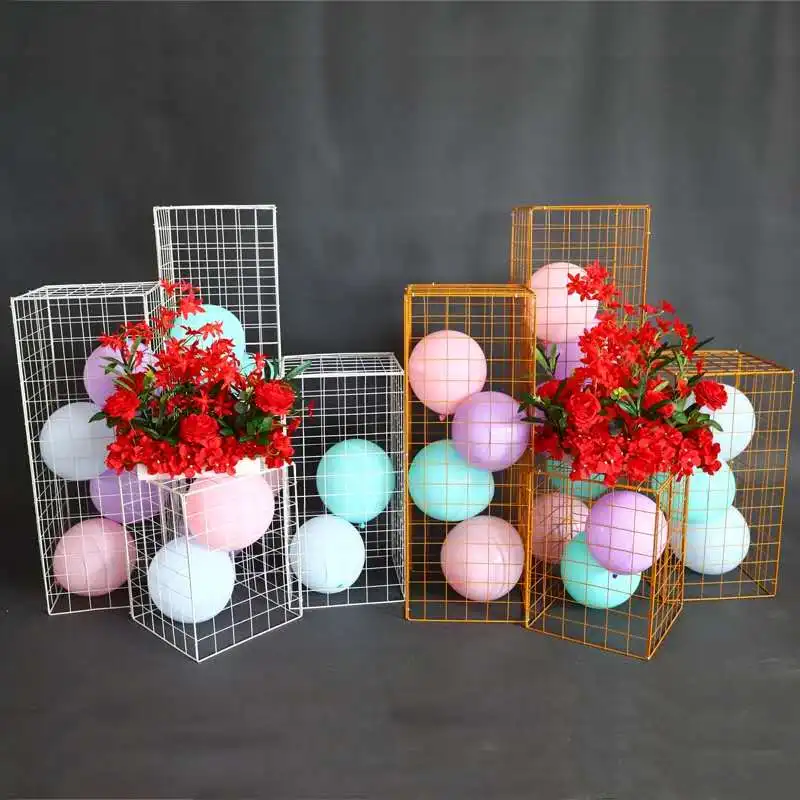 Iron Grid Square Background Stand for Wedding, Table Decoration, Road Stage, 4Pcs
Iron Grid Square Background Stand for Wedding, Table Decoration, Road Stage, 4Pcs