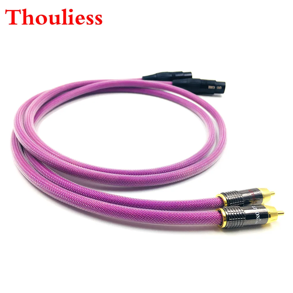 Thouliess Pair HIFI-LITON 2RCA Male to 2XLR Female Cable XLR Balanced Reference Interconnect Audio Cable with XLO HTP1 Cable
Thouliess Pair HIFI-LITON 2RCA Male to 2XLR Female Cable XLR Balanced Reference Interconnect Audio Cable with XLO HTP1 Cable